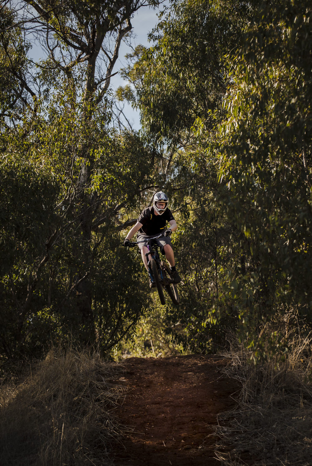 mountain bike photography action in the Perth hills